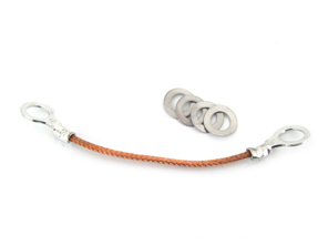 Steering coupler ground strap. Porsche 356 - 35647104 - 356 47 104
