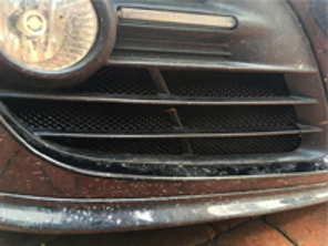 Front bumper side grille wire mesh kit. Porsche 987 Gen 2 Cayman and Cayman S