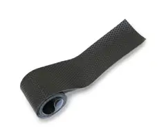 with Black Basketweave vinyl