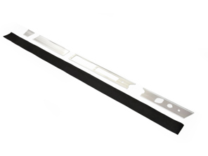 Aluminium dashboard trim set. Porsche 911 1969–1973 LHD - 91155201300, 90155201300, 81253-1