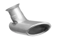 Exhaust tail pipe. Porsche 996 >>2001 - 99611125155, 99611125154, 99611125255, 99611125254