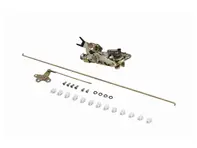 Door internal lock latch set Right. Porsche 911 1972-89/ 964/ 912 - 91153105304, 91153105310, 91153105323, 91153105404, 91153105410, 91153105423, 96453105301, 96453105401, 964531053, 964531054, 911531053, 911531054, 90153105422, 90153105424, 91153105401, 91153105403, 91153105409, 91153105424 - PS5389, PS5390, 1687500170, 1687500180