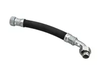 Intake / return pipe thermostat to front oil cooler. Porsche 911 - 91110736100, 91110736101 - 78965, HA DE 47 035