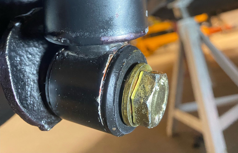 Rear lower bush for Koni shock absorber. Porsche 911 1965 1977