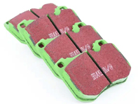 EBC GREEN Brake Pads Front. Porsche 924S 86-88 / 924 turbo 79-88 / 928 77-79 / 944 82-89 - DP2345