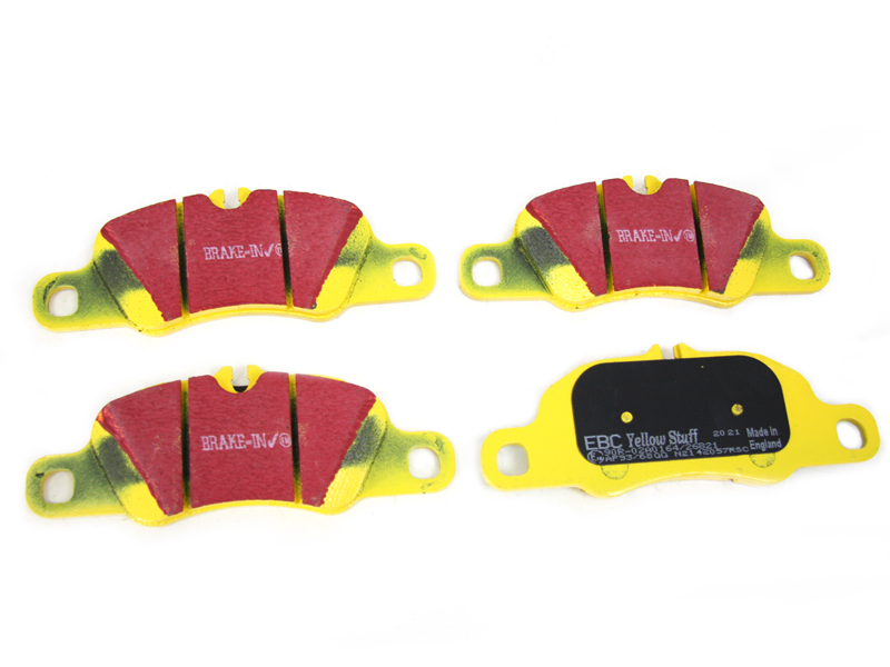 EBC YELLOW Stuff Brake Pads 'Track' - DP42057R | Design 911