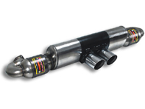 Exhaust Muffler Cars with 997 GT3 rear bumper Supersprint - 245226