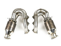 RENNKRAFT™ Modular street and racing headers with HJS catalytic converters. Porsche 718 GT4 / GTS / Spyde - 982254017C, 982254017CX, 982254017D, 982254017DX, 982254017E, 982254017EX, 982254018C, 982254018CX, 982254018D, 982254018DX, 982254018E, 982254018EX