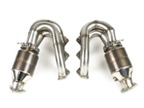 RENNKRAFT™ Modular street and racing headers with HJS catalytic converters. Porsche 718 GT4 / GTS / Spyde - 982254017C, 982254017CX, 982254017D, 982254017DX, 982254017E, 982254017EX, 982254018C, 982254018CX, 982254018D, 982254018DX, 982254018E, 982254018EX