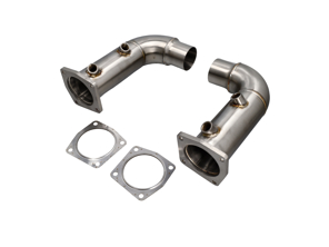 Exhaust cat bypass pipes Porsche 991.1 / 991.2 Turbo / Turbo S - 99711301030, 99711300930, 997113010AX, 997113009AX