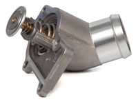 Water Thermostat without Thermostat Insert 160F Low Temperature Porsche 986 Boxster / 996 / 987 Boxster / 997 - 99610612553, 996.106.125.53, 106-06.1, 106-06.2, 99610601359, 99610601361, 460-71, 99610612554, 99610601360 - URO-016665