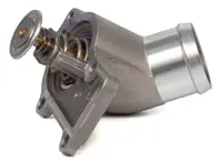Water Thermostat without Thermostat Insert 160F Low Temperature Porsche 986 Boxster / 996 / 987 Boxster / 997 - 99610612553, 996.106.125.53, 106-06.1, 106-06.2, 99610601359, 99610601361, 460-71, 99610612554, 99610601360 - URO-016665