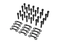 Driveshaft Bolt & Retainer Plate set. Porsche 911 930 Turbo 3.3L - 90006712301, 91133219100