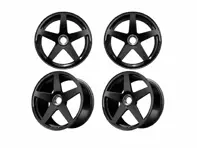 DD1 Centre Lock Alloy Wheel Set Gloss Black. Porsche 992.1 GTS - 9M992GT, 9MMAG992TGTSC, W04169001, W04162001 - 992.25.14.F.GB, 992.25.15.R.GB