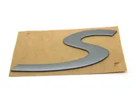 S - badge, Graphite grey. Porsche 993 Carrera S - 9935592430161W, 9935592430161W