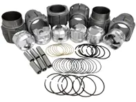 Cylinder and JE forged piston kit 86mm, Low comp. Porsche 911 2.2L/2.4L - 008 911 86E JE, 00891186EJE