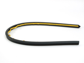 Rear 1/4 panel to body seal. Porsche 911 1969-72 LWB - 90150509320, 90150509420, 1684450376, 1684450386
