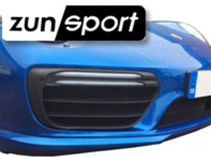 Front Bumper Stainless Steel Outer Grille Set ZunSport. Porsche 991.2 TURBO / S - ZPR64716, ZPR64716B, ZPR64716, ZPR64716B