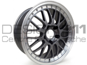 18' Style 500 Split Rim Look GREY Alloy wheels for Porsche Cars