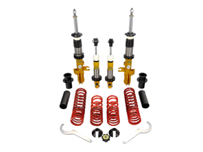 Adjustable Height and Damping Suspension Kit SPAX. Porsche 944 / 944S2 / 944 TURBO / 968 - 94434303117, 94434303217, 951340105, 9513430205, 95133303205, 95133303206, 95134303112, 95134303212, 94433303204, 95134303105, 95134303205 - RSX118