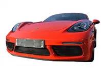 Front bumper stainless steel grill set ZunSport. Porsche 718 Boxster And Cayman 2016>> - ZPR63816, ZPR87016, ZPR87116, ZPR87116B, ZPR63816, ZPR87016, ZPR87116, ZPR87116B