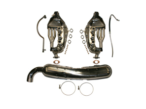 Exhaust conversion set. Porsche 911 3.2L 1984-89 - 1620000510, 92.290S, 92290S, 93011104300, 93021102901 - 1620000510