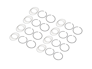 Piston ring set. Porsche 997 3.8L - 197837098, 3903MS-112