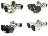 Fabspeed Maxflo True X-Pipe with Dual Tips for Porsche 718 Boxster/Cayman 2017>> - 982251187K, 982251187P, 982251187H, 982251187N, 982251187L, 982251187R, 982251187G, 982251187J, 982251187Q