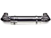 Sports exhaust silencer with catalytic converter Porsche 997.2 turbo and turbo S - TSPO997T10.004.AK