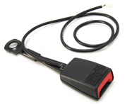 Seat belt buckle front, Driver's side. Porsche 986 Boxster 2002>> / 996 2002>> - 99680318307