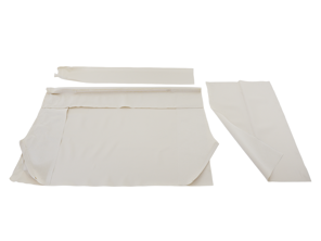 Roof head lining coupe, White. Porsche 911 1965-89 / 964 - 91155505515, 91155505515700, 91155505515600, 91155505515500, 91155505515400 - 2807127405, 2807110405, 1689500510, 1689500710