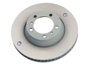 Brake disc rotor, REAR. Standard Coat Z. Porsche 971 Panamera (OE Part No. 971615601F / 971615602F) - 460.4508.20, 460.4509.20, 971615601F, 971615602F - 460.4508.20, 460.4509.20