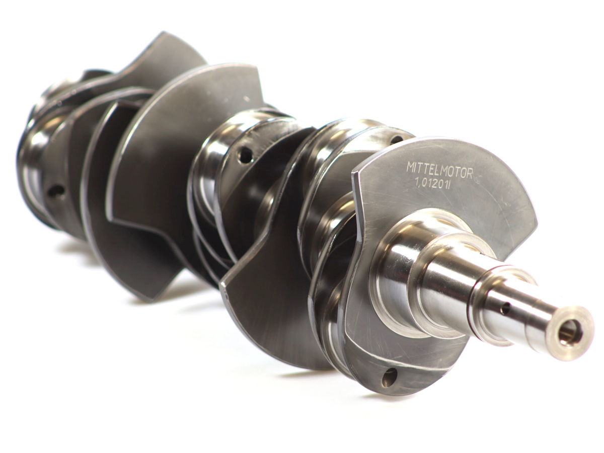 Lightened crankshaft for steel con rods. Porsche 911 2.0ltr / 2.2ltr