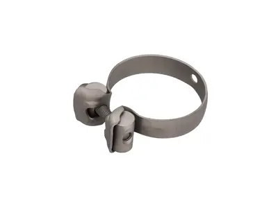 Exhaust tail pipe clamp in Titanium Porsche 970 Panamera 2009-2013 MKI - 99711124030