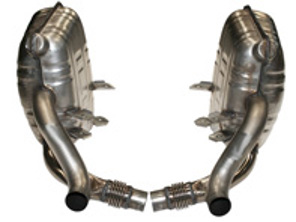 Exhaust Muffler / Silencer Set OE Style 'Sound Version'. Porsche 997.1 - 1620602310, 97330SEXP