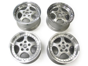 18' KT2 Split Rim Look Alloy Wheels - Silver finish Porsche PCD5/130 - KT2S018, KT2S01808552, KT2S01809552