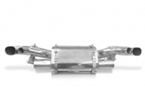 Sports exhaust with catalytic converters Porsche 992 Carrera and Carrera S - TSPO992C19.004.AK