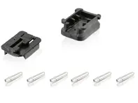 Connector housing, 6-pin.  Porsche 911 / 924 / 928 / 944 /964 / 968 - 91161286702