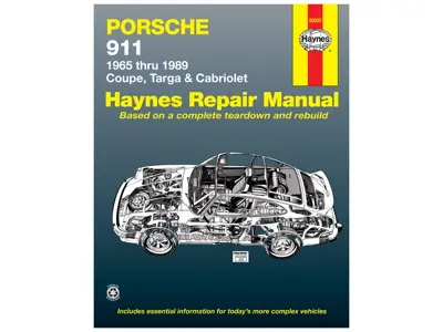 Porsche 911 (1965 - 1989) - Haynes Repair Manual (USA) - 80020, 9781850106982