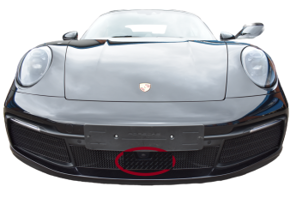 Front bumper stainless steel Front grille set ZunSport. Porsche 992 C2 / C2S / C4 / C4S FDC - ZPR85419, ZPR85419B, ZPR92519, ZPR92519B, ZPR92619, ZPR92619B, ZPR85419, ZPR85419B, ZPR92519, ZPR92519B, ZPR92619, ZPR92619B