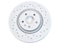 Brake disc rotor Ø: 345 mm Front. Porsche Macan 2.0L MK1 & MK2 (SPORT COAT Z) - 95B615301B, 95B615301M, 4G0615301Q, 4G0615301G, 4G0615301AF, 4G0615301 - 100.3356.52
