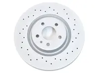 Brake disc rotor Ø: 345 mm Front. Porsche Macan 2.0L MK1 & MK2 (SPORT COAT Z) - 95B615301B, 95B615301M, 4G0615301Q, 4G0615301G, 4G0615301AF, 4G0615301 - 100.3356.52