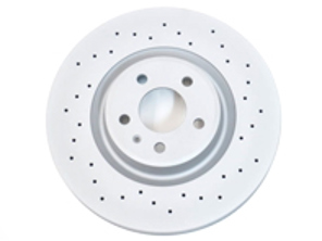 Brake disc rotor Ø: 345 mm Front. Porsche Macan 2.0L MK1 & MK2 (SPORT COAT Z) - 95B615301B, 95B615301M, 4G0615301Q, 4G0615301G, 4G0615301AF, 4G0615301 - 100.3356.52