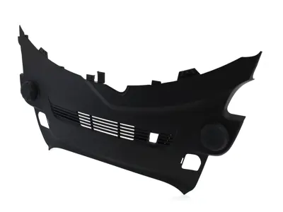 Cover luggage boot trims, Black. Porsche 991 GT2 RS / 991 GT3RS / 982 Cayman GT4 RS - 991555367701E0