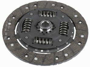 Clutch centre friction plate. Porsche  911 2.2L 1970-71 - 91111601107, 1878005614, 1861759036