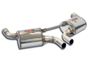 Sports exhaust rear silencer 'power loop'. Porsche 981 Boxster / Cayman - 248004