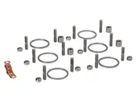 Heat exchanger fitting kit. Porsche 964