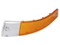 Indicator lens Front, without Rim (SWB). Porsche 911/912 1965-68 - 90163140100, 90163140200 - 14847/D, 14847/S