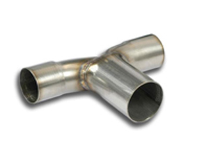 Supersprint connecting pipe for tailpipe trims to oe exhaust. Porsche 718 Boxster / Cayman - 248833