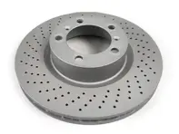 Brake disc rotor, Front. Standard Coat Z. Porsche 997.2 / 991 / 981/982 Boxster / 981C/982C Cayman (OE Part No 99735140101 / 99735140201) - 99735140100, 99735140101, 99735140200, 99735140201 - 460.1529.20, 460.1530.20